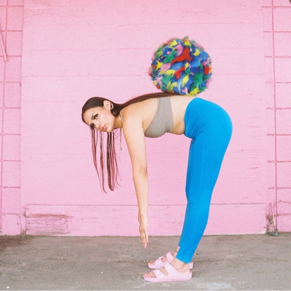 Girlfriend Collective Rare Lapis Royal blue Leggings 23.5” - Picture 3 of 11